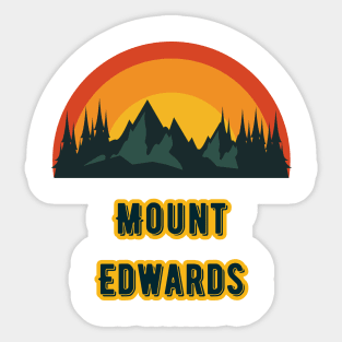 Mount Edwards Sticker